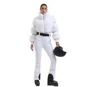 Women's Waterproof Windproof One-Piece Winter Ski Suit