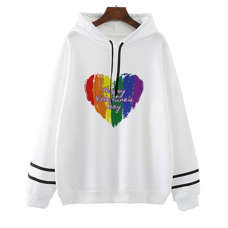 Purple Trendy Casual Long Sleeve Sweatshirt