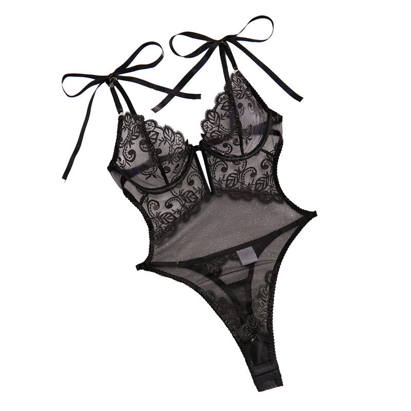 Sleek Mesh Shaping Bodysuit for All-Day Confidence