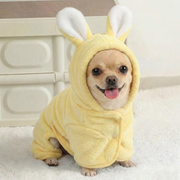 Super Absorbent Pet Bathrobe for Small Dogs & Cats