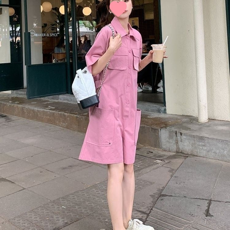 Stylish Slimming Casual One-Piece Romper