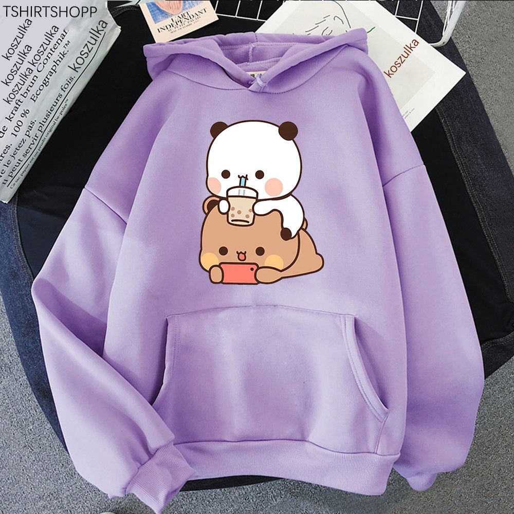 Bubu Dudu Kawaii Graphic Hoodie Cute Aesthetic Pullover