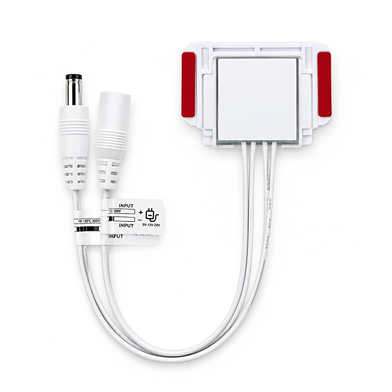 Smart Sensor Touch Control Switch – Single Button LED Dimmer for Vanity or Makeup Mirrors (supports 1‑5 mm glass/acrylic)