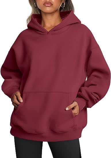 Oversized Hooded Sweatshirt with Pockets