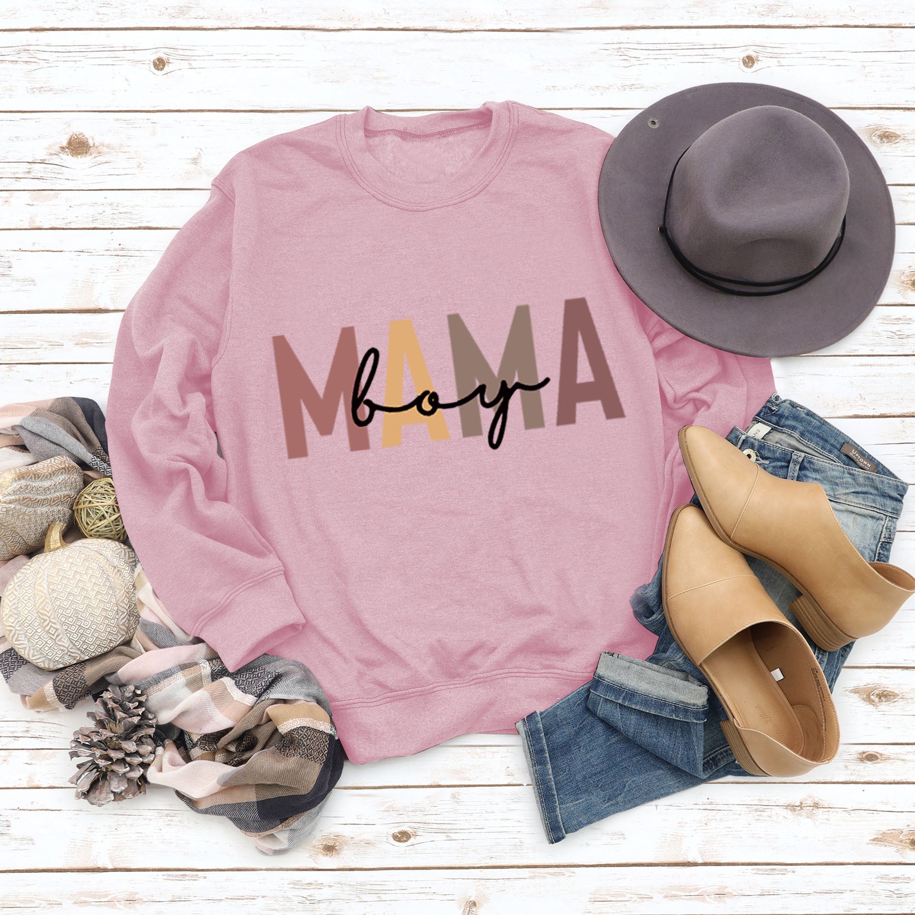 Women's Cotton Printed Loose Fit Sweatshirt