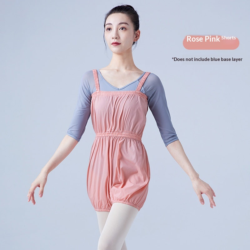 Women's Fitness & Ballet Warm-Up Sweat Bodysuit