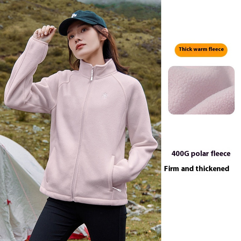 Cozy Women's Fleece Cardigan Sweater for Winter