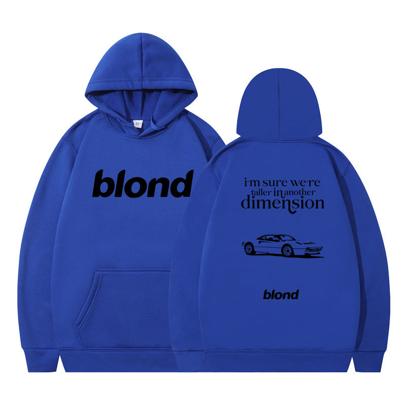 Cozy Fleece Geometric Casual Hoodie