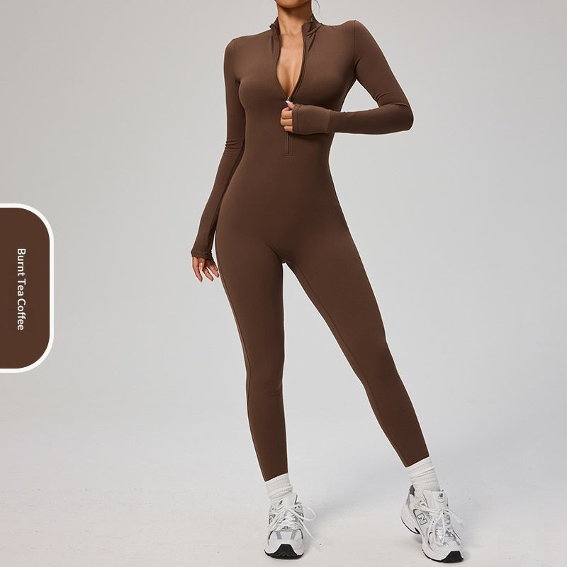 Fitness Sport Women's All-in-one Casual Compression Tights