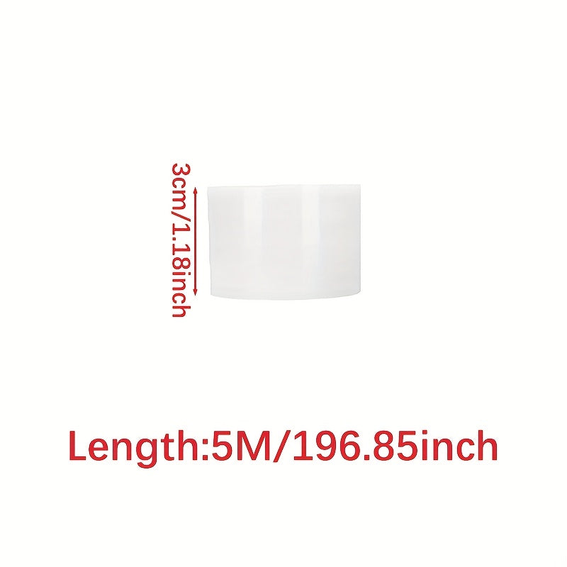 Transparent Self-Adhesive Sealing Strip Roll, 5M for Kitchen and Bathroom Edge Protection