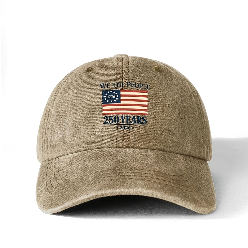 USA Flag Adjustable Baseball Cap for Kids