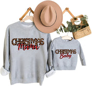Parent-child Christmas Printed Sweater
