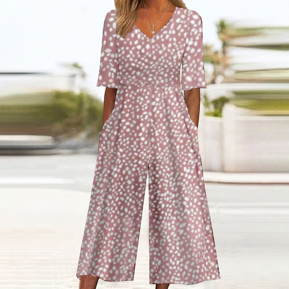Fashion Women's Wear Strap Temperament Jumpsuit