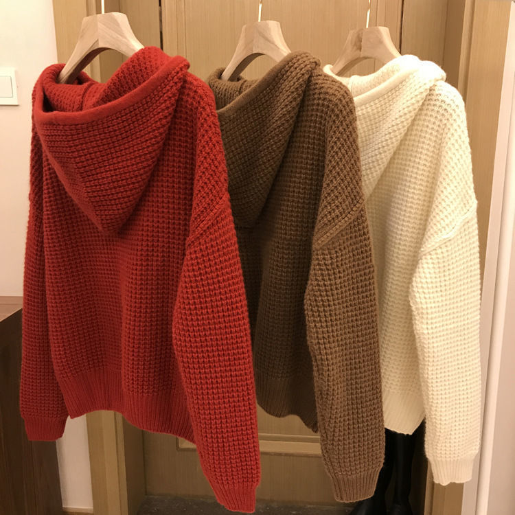 Men's Casual Long-Sleeve Hooded Sweater