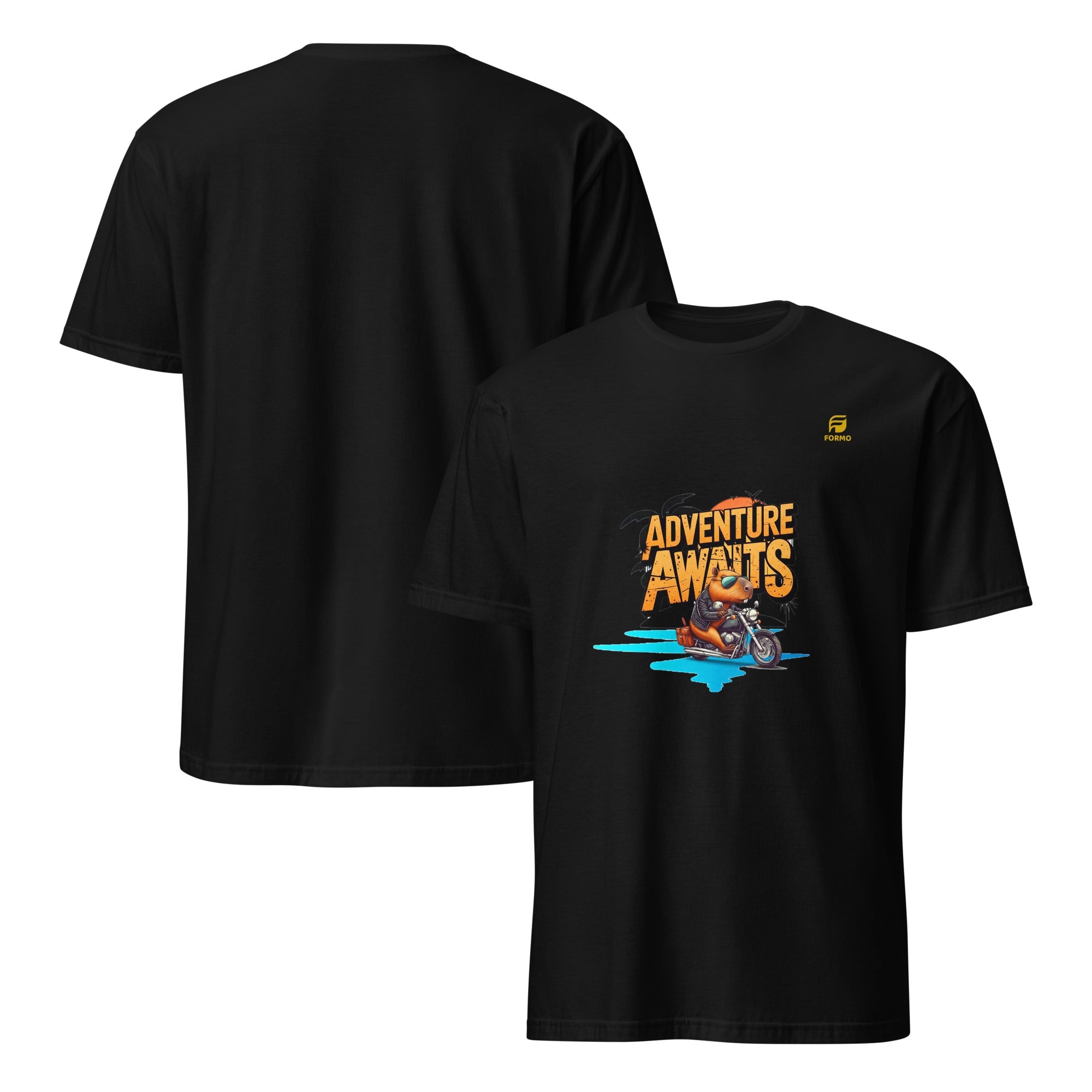 Lightweight Summer T-Shirt – Loose Fit, Short Sleeves, Round Neck