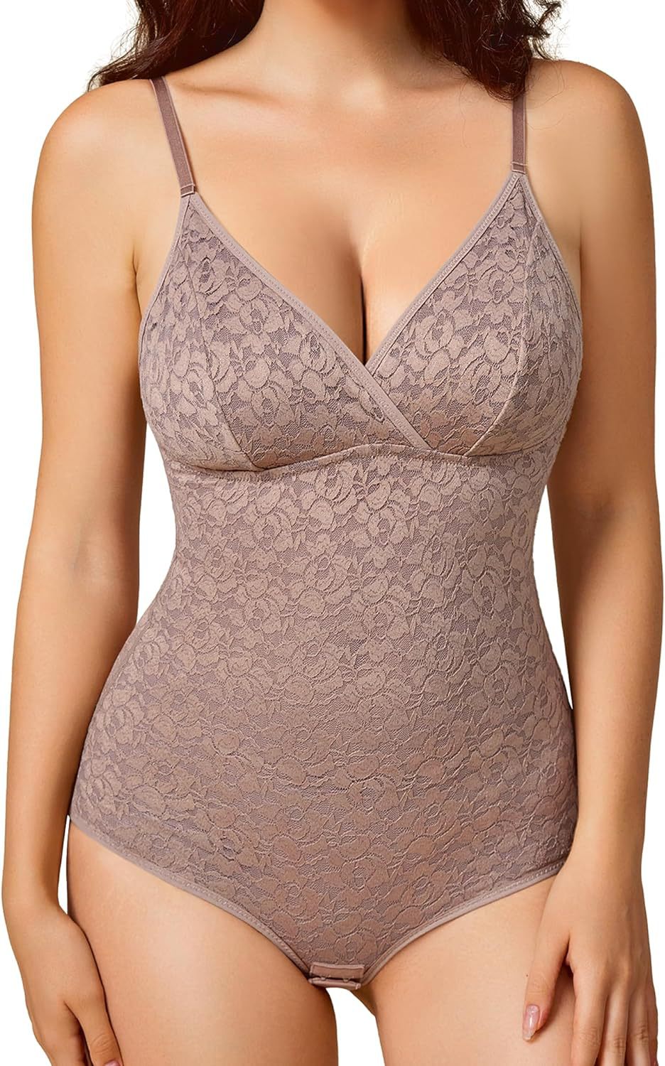 Lace Back Body-Shaping Corset & Shaping Camisole
