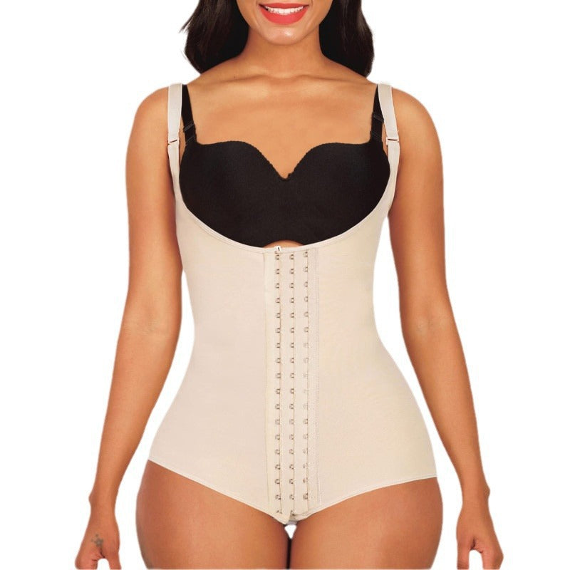 Full-Body Shaping Corset & Posture Support Bodysuit