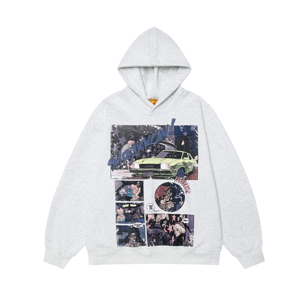 Cute Cartoon Graphic Loose Oversized Hoodie