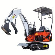 13.5 HP Mini Crawler Excavator – Hydraulic Compact Digger for Home Garden and Farm