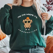 Funny Turkey Friends Thanksgiving Sweatshirt