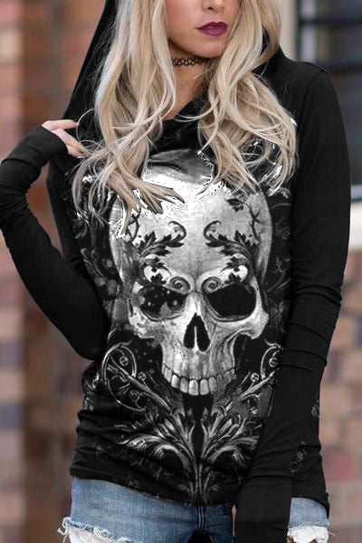Plus Size Retro Plaid Digital Print Casual Pullover
