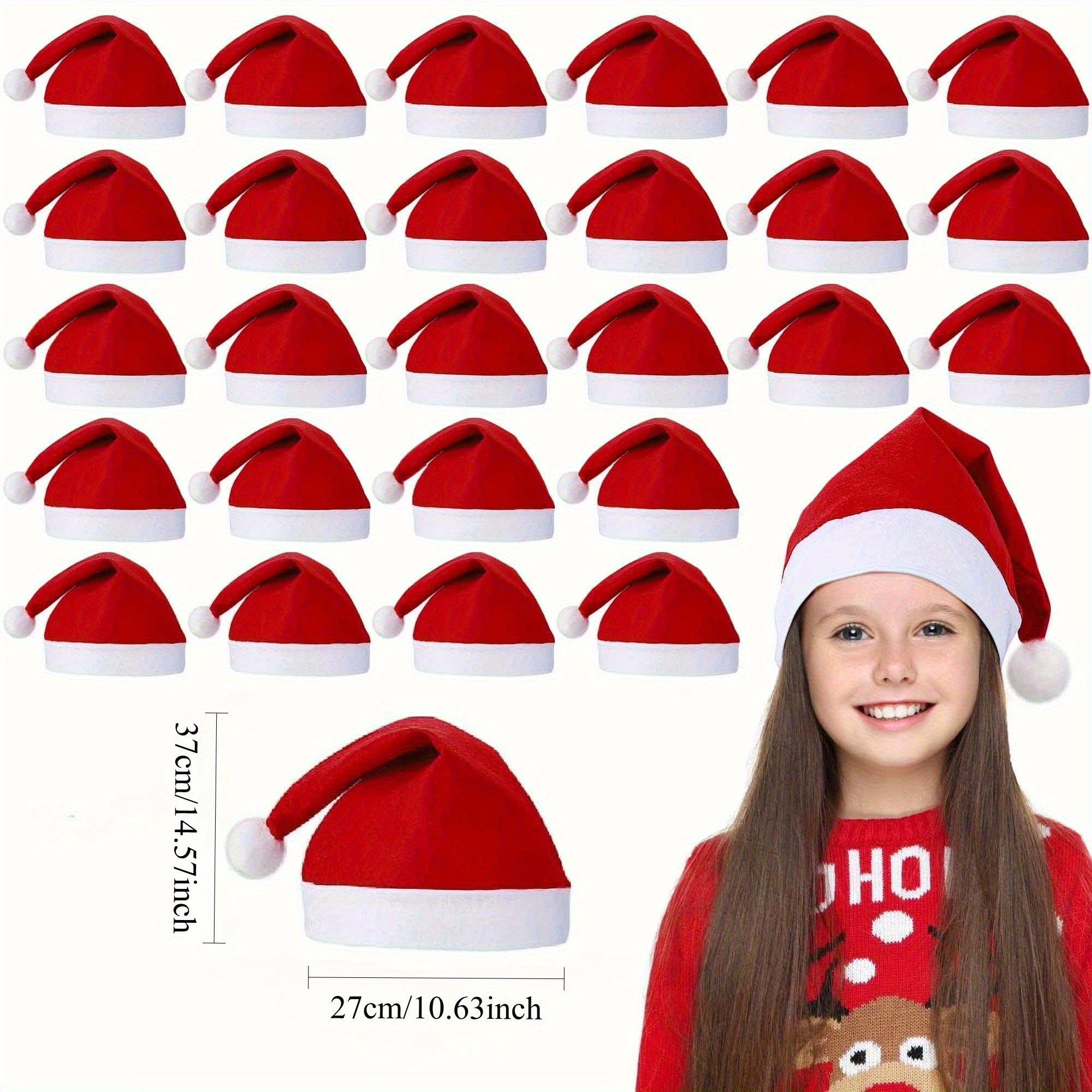 Santa Claus Christmas Hat – Non-Woven Fabric