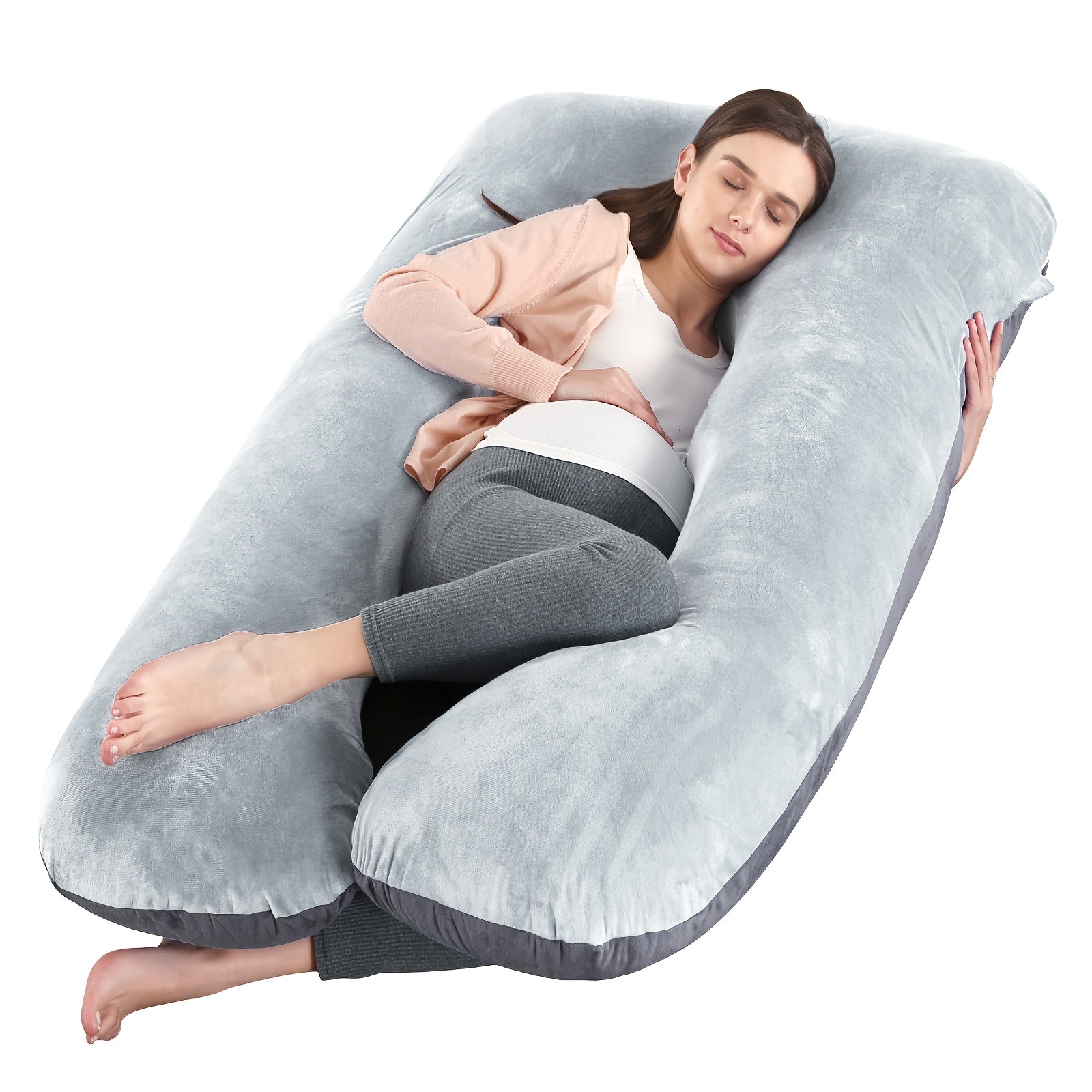 [Body Pillow] 2025 New Pillow Sleep Pillow Body Pillow Companion Pillow Multi Functional Soft And Comfortable For Back, Legs And Belly Support Christmas & Halloween Gift Body Pillow, Baby Items