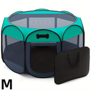 Portable Foldable Pet Fence, Removable Summer Pet Tent, Outdoor Dog Bed, Collapsible Dog House, Cat House, Dog Fence Cage, Indoor Cat/dog, Outdoor Removable Sunshade.