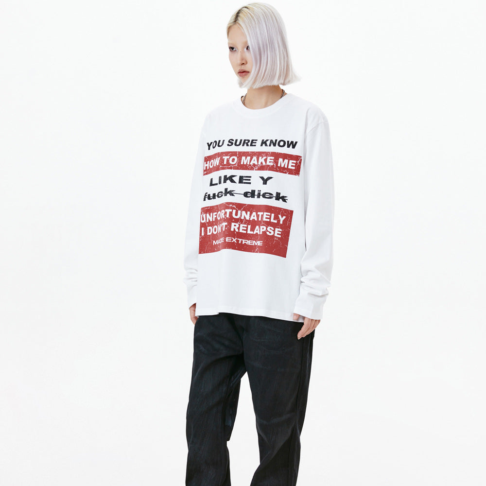 Women's Floral Cotton Long Sleeve Pullover Sweatshirt