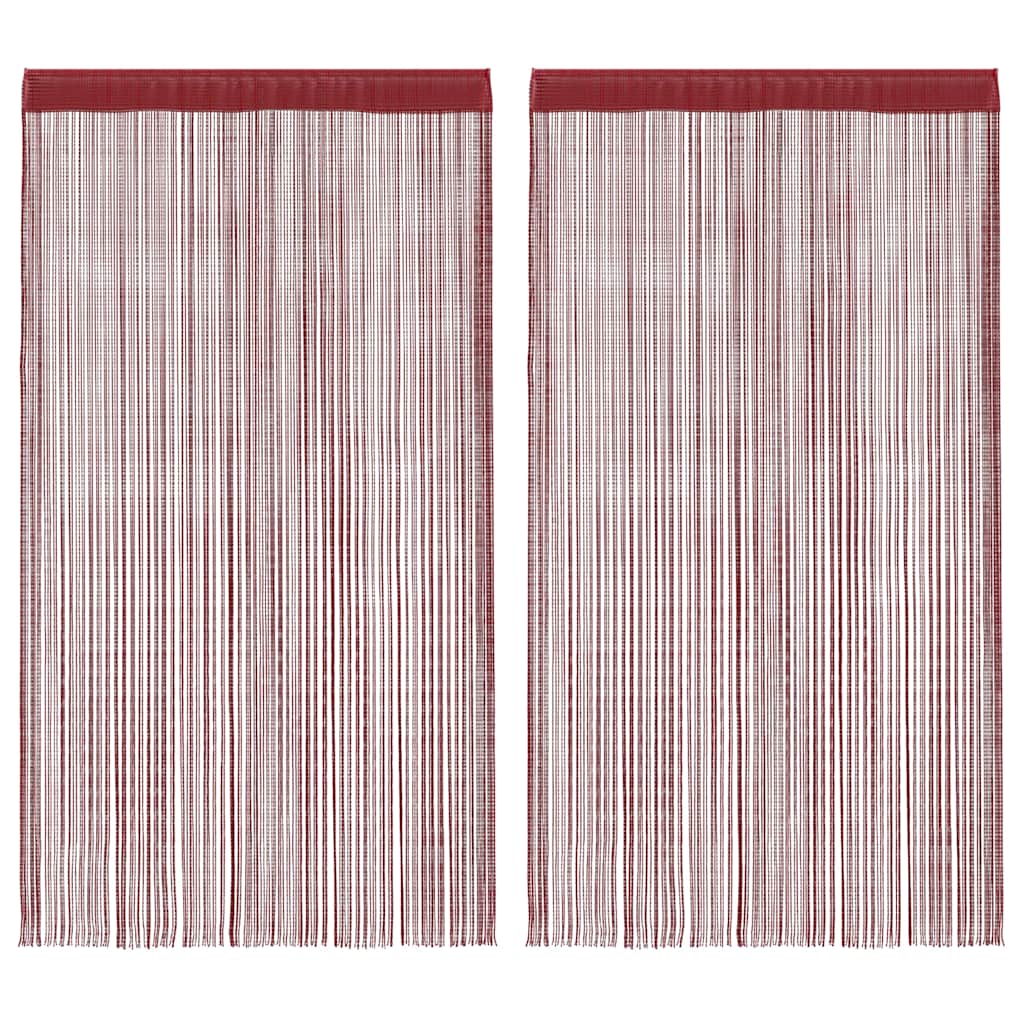 String Curtain, 2 Pieces. String Curtains, 2 Pieces.