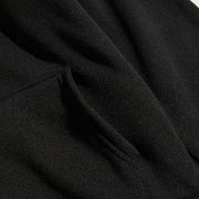 Cozy Oversized Back-Text Hoodie for Women