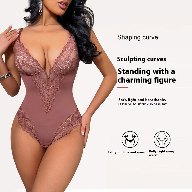 Women's Shapewear Hip Lifting Corset Leotard