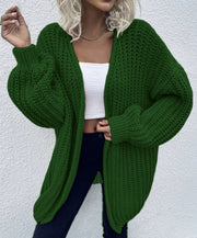 New Stylish Loose-fitting Knitted Cardigan Sweater