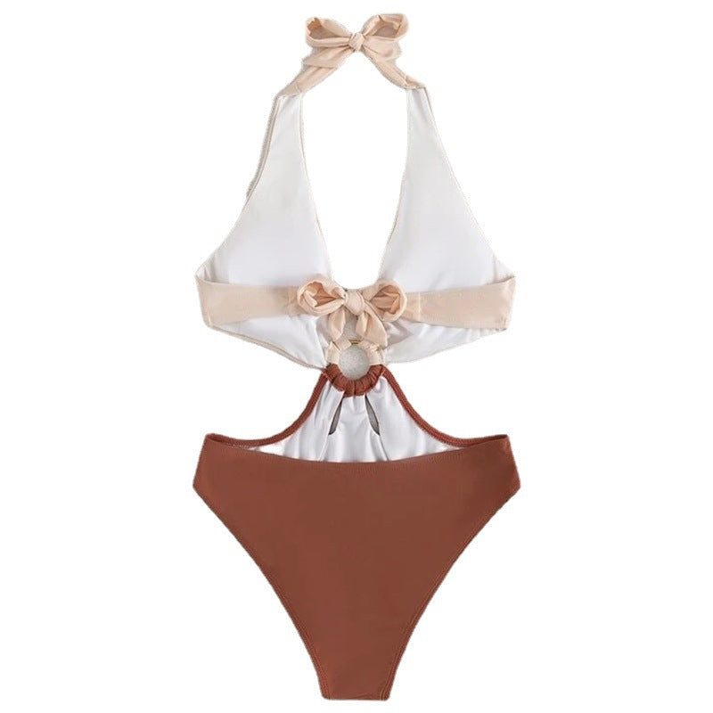 Women's Figure-Flattering Slimming One-Piece Beach Bikini