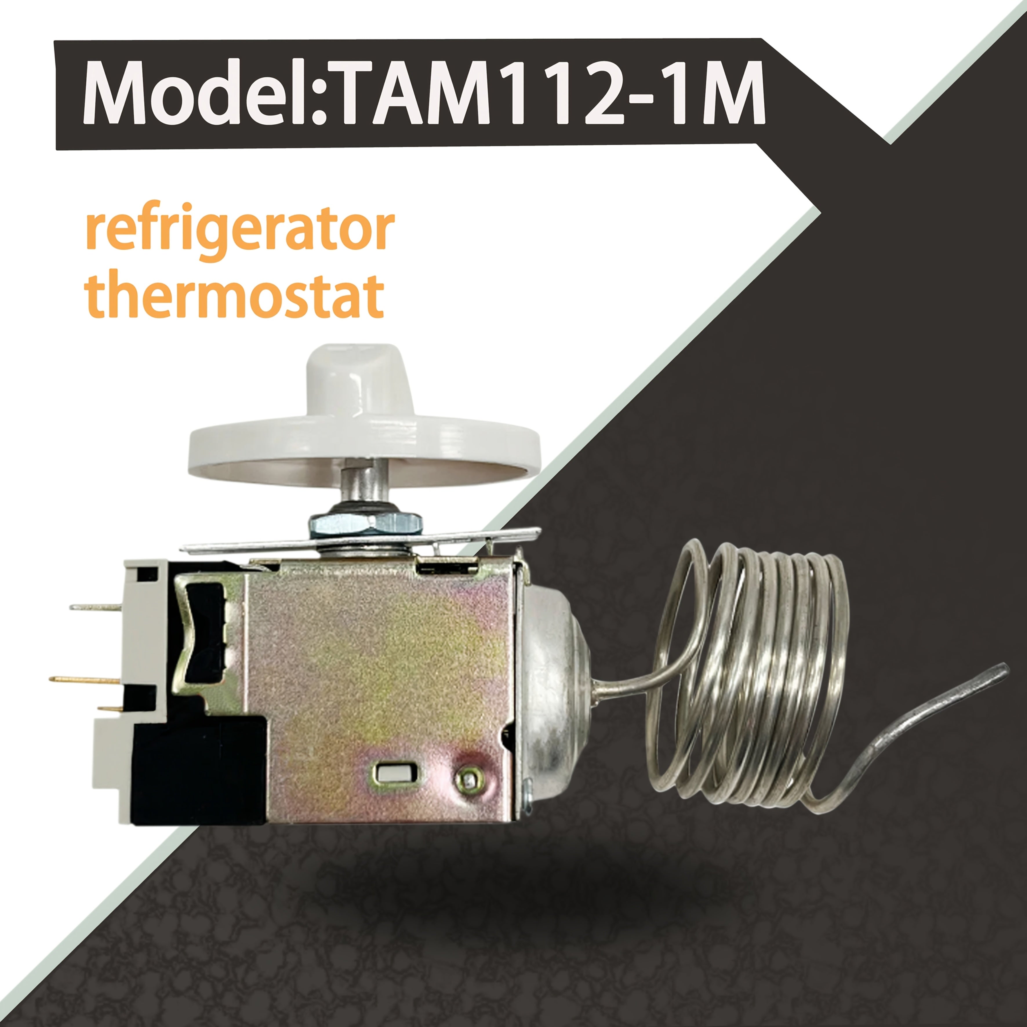 TAM4409 Universal Refrigerator/Freezer Thermostat (44.09‑39.37 in) – Compatible with K50, ATEA, Danfoss Models
