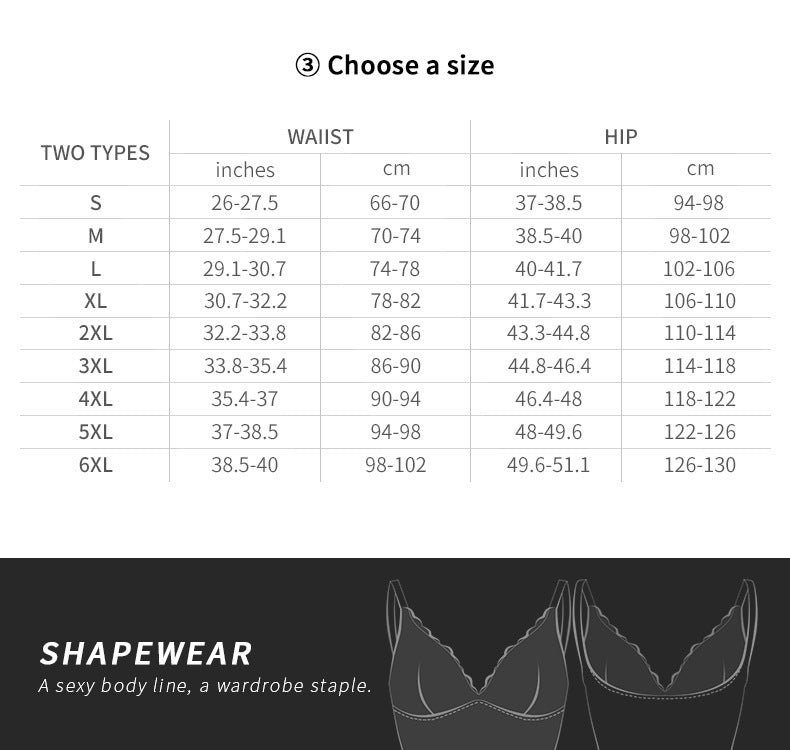Plus Size Shaping Lace Jumpsuit & Hip Lifter
