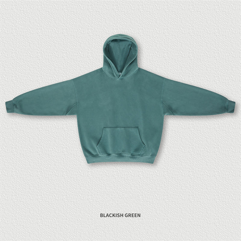 Old Plush Hoodie Washed In Autumn And Winter