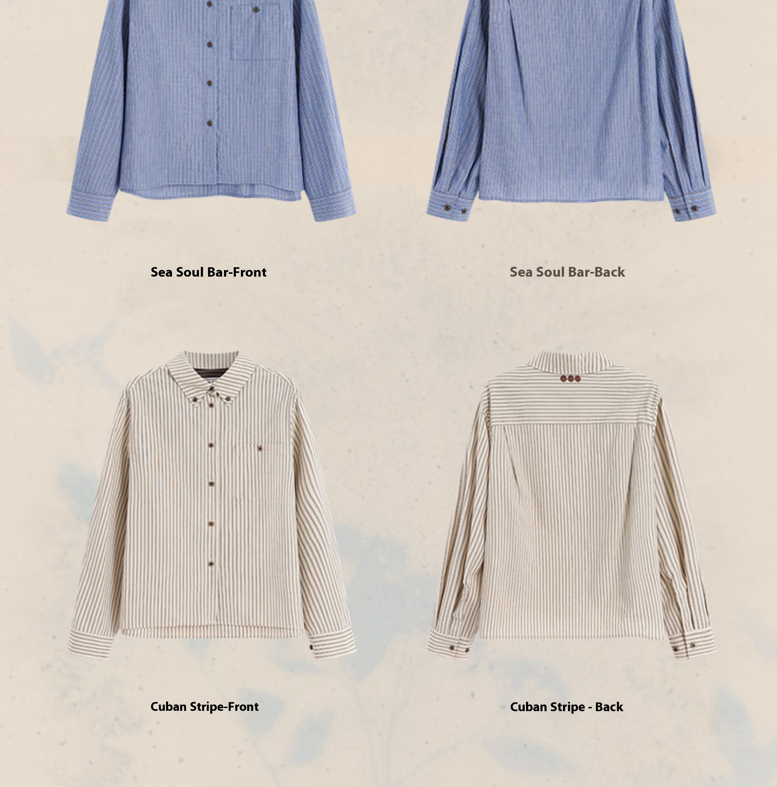 American Retro Casual Fashion Classic Embroidered Lapel Cotton Striped Shirt For Women