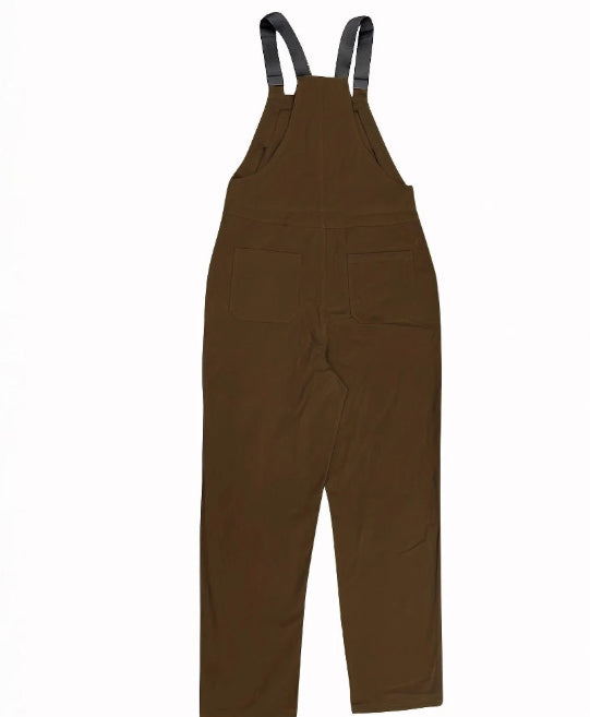 Men's Workwear Jumpsuit Slim Fit Solid Color Overalls
