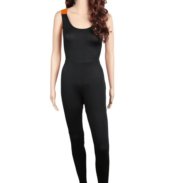 Women's Strappy Back Fitness Yoga Workout Jumpsuit