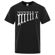 Men's Funny Car Repair Engineer Cotton T-Shirt