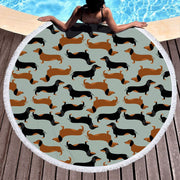 Beachy Comfort in a Snap - Quick-Dry Beach Towel