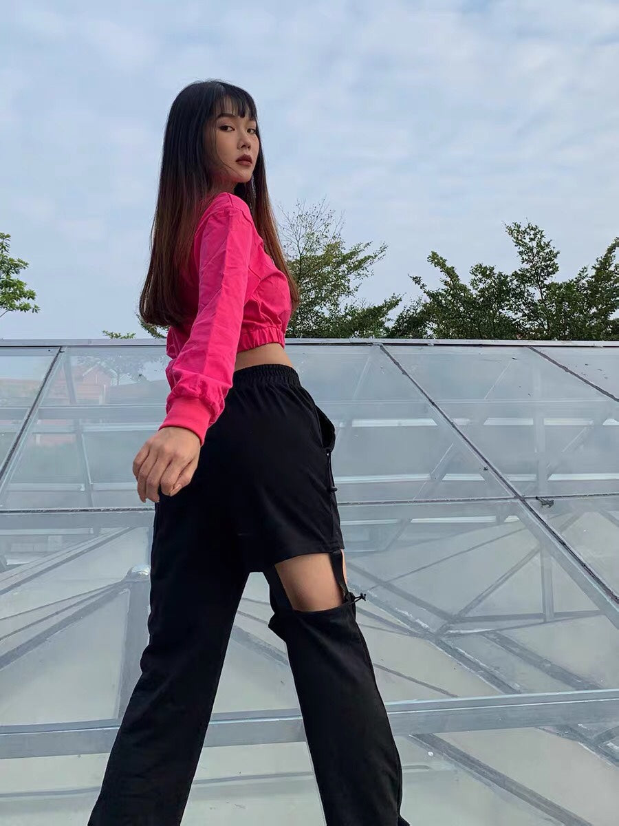 Cozy Loose Long Sleeve Crew Neck Women's Sweater Top