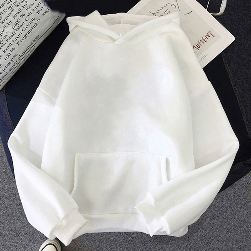 Women's Cartoon Print Casual Hoodie Streetwear Pullover