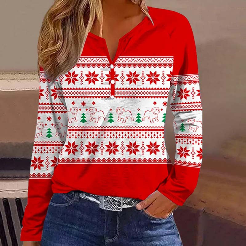 Vibrant 3D Digital Print Casual Sweet Women's T-Shirt