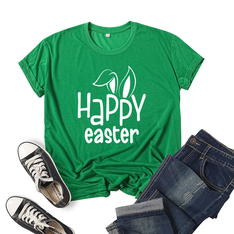 Women's Easter Bunny Print Casual Sweatshirt