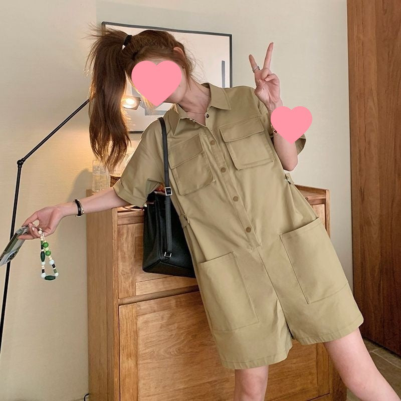 Stylish Slimming Casual One-Piece Romper