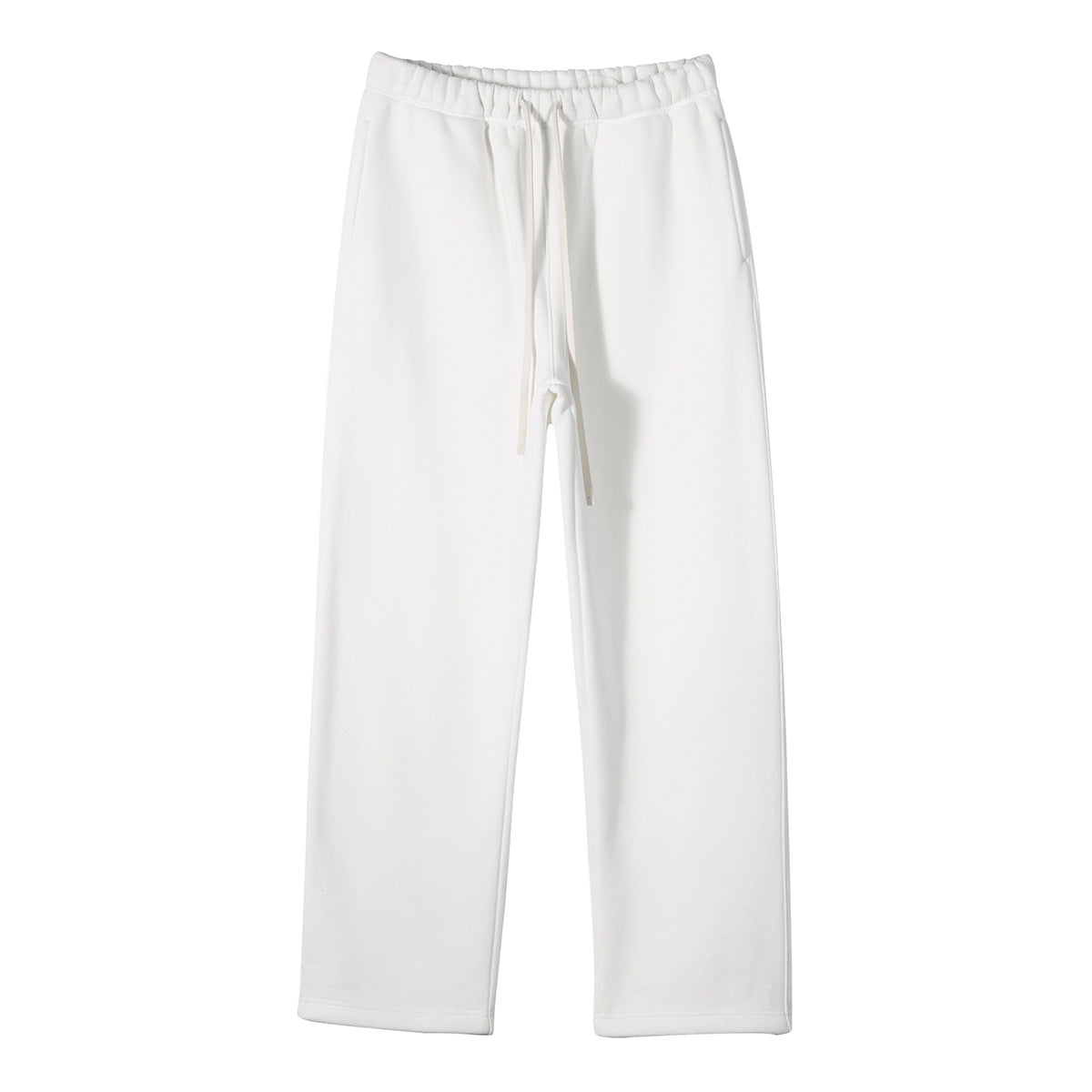 Men's Fleece-Lined Thickened Zip Sweatshirt & Pants Set