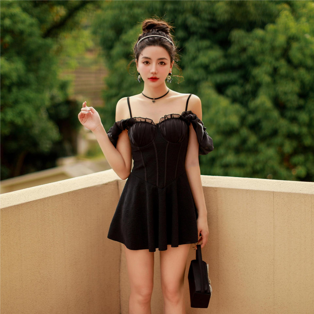 Women's Dress-style Cover Belly Thin Small Chest-fashion Vacation Swimsuit