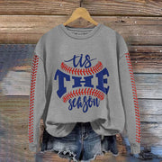 Cozy Unisex Letter Print Pullover Sweatshirt
